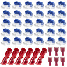 Connecteurs de Câble 36PCS pour Tondeuses à Gazon RobotiséEs, Connecteur de Fil de Câble de Connexion éTanche avec Remplissage de Gel