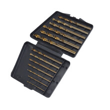 Pack of 13 Professional High Speed Steel Drill Bits for and