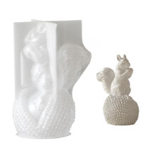 Detailed Jewelry Ornament Molds Squirrel Shape Decorative-4069