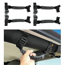 asas de agarre para barra antivuelco para Jeep Wrangler (negras)_M