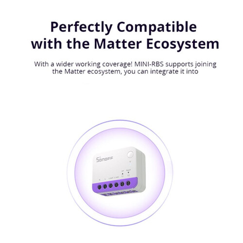 -RBS Matter Wifi  Roller Shutter   Home Remote Control Timer Curtain  Work with Homekit Alexa 1