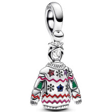 Stranger Things Glow in the Dark Charm Pendant, Sterling Silver, 793563C05