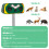Cat Repellent,Ultrasonic Dual Solar Cat Deterrent 3