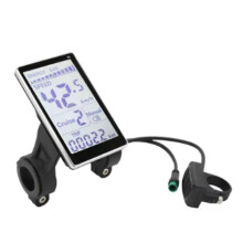 LCD měřič pro elektrokolo, 5 pinů, 24V 36V 48V 60V, univerzální LCD panel pro elektrokolo M5, kompatibilní s elektrokoly 31,8 22