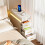 Bedside Table with 3 Drawers Bedside Cabinet with Charging Station Push & Pull Top Bed Side Table for Bedroom 5