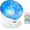 Ocean Wave Projector, Led Night Light Lamp With 7 Lighting Modes Music Speaker 1