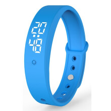 Trilwekkerhorloge, trilalarm met afteltimer, waterdichte trilwekker met herinneringsfunctie, persoonlijke alarmen, blauw