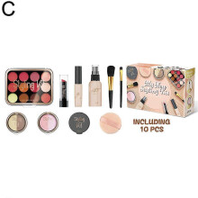 (1set, Black) Black Pretend Play Makeup Set 2026 Global Trend - Durable design optimized for high-performance use.