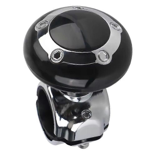 Black Universal Car Steering Wheel Booster Power Handle Assister Spinner Knob