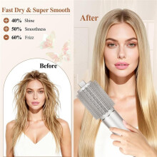 Upgraded Large Round Volumizing Brush for FlexStyle HD400 Series Attachment, Round Brush for All Hair Type