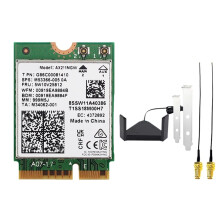 WiFi 6E AX211NGW WiFi Card with Rotating Antenna 5374Mbps Tri Band 2.4G/5G/6Ghz BT5.3 Wireless Network Card Adapter