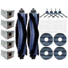 For  Omni C20 Robot Vacuum Spare Parts Main Side Brush Hepa Filter Mop Cloth Dust Bag Accessories Consumables