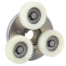 Motor Inner Gear Electric Bicycle 36 Teeth Nylon Gear for 500W Brushless Gear Motors, E-Bike Wheel Hub Replacement Gear
