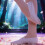 Comfortable White Canvas Dance Shoes With Nonslip-White 34 5