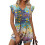 Women's  Blouses, with Ruffle Sleeves, Spring Elegant-Multi XXL 1