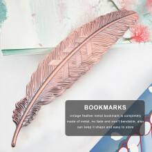 27 Pieces Of Metal Bookmarks Feather Bookmarks Feather Bookmarks for Students