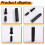For AMS 2 Pro Driven / Active Support Shaft Assembly for  AMS 2 Pro Multicolor for Bambu H2D 3D Printer Parts 6