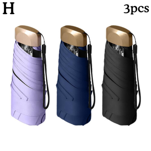 (P) Pocket Sunshade 14cm Dual-purpose Sunshade Umbrella Sunscreen Rainproof