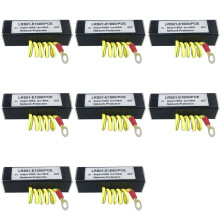8X 100/1000M POE IP Camera Network POE RJ45 & POE Surge Protector Protection Device Arrester SPD 1000M