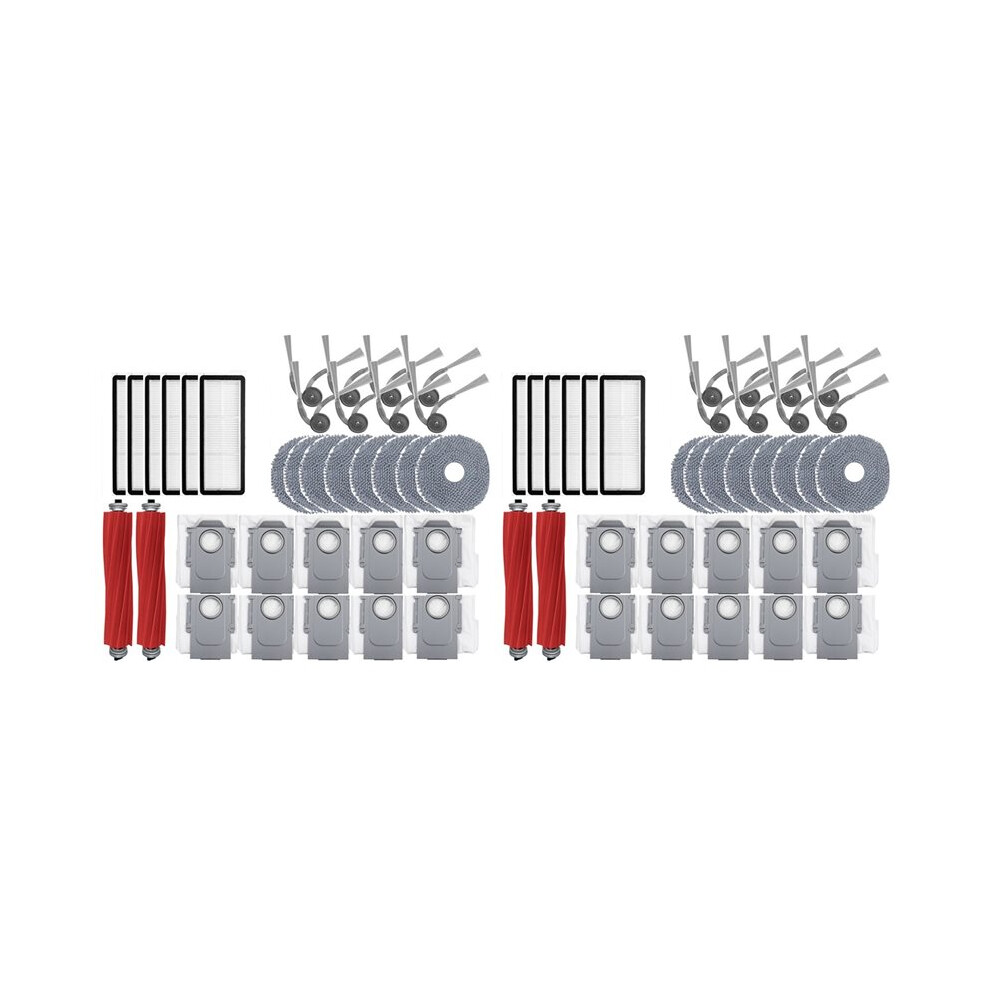 2 Set For Qrevo L/Qr 798/Qv 35A/Qr 598 Main Side Brush Hepa Filter Mop Cloth Dust Bag 4714146590528