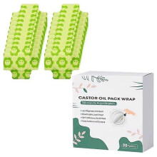 (1box) Castor Oil Belly Button Patch Castor Oil Patches Castor Oil Patch 20pcs/boxed