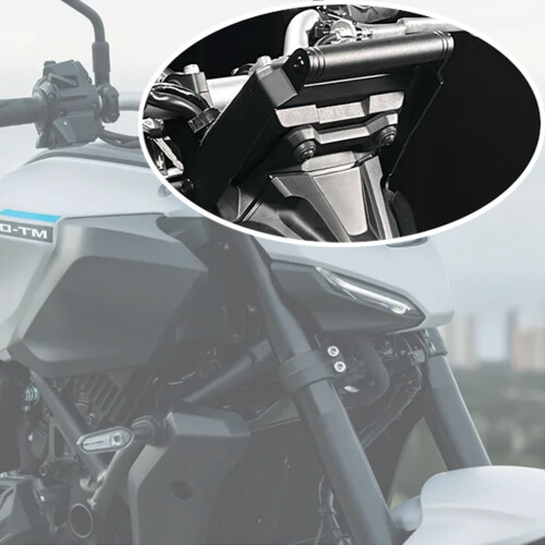 Motorcycle Navigation Bracket Extension Handlebar Phone Holder Support Bar for  MT-07 MT07 2025 1