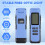 Handheld Fiber Optical Laser Stable Light Source with SC/FC/ST Rechargeable Fiber Optic Light Source Cable Tester W2S 2