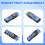 Handheld Fiber Optical Laser Stable Light Source with SC/FC/ST Rechargeable Fiber Optic Light Source Cable Tester W2S 4