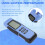Handheld Fiber Optical Laser Stable Light Source with SC/FC/ST Rechargeable Fiber Optic Light Source Cable Tester W2S 5