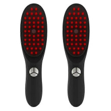 2Pcs Therabrush The for Hair Innovative Restoring Brush Thera Red Light-Restoration