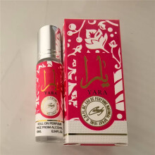 (10ML, Red roller ball 10ML) Yara Roll-On Perfume 10ML for Women & ASAD for Men, Long Lasting Light Fragrance