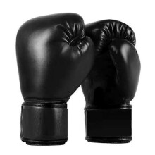 (adult black gloves) Music Boxing Machine Home Wall Mount Electronic Smart Focus Agility Training Digital Boxing Wall Target Punching Pads