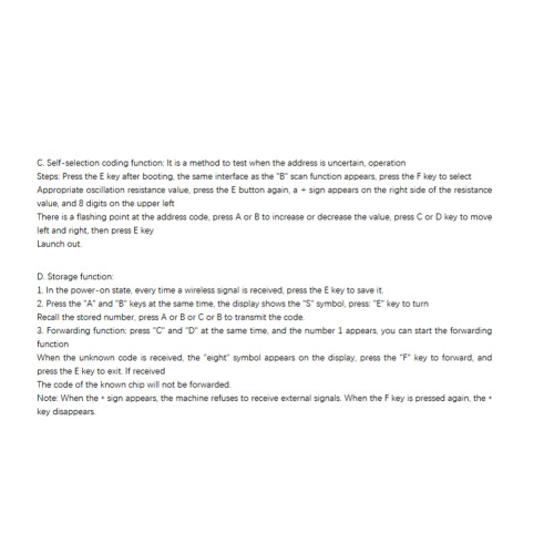 433Mhz Remote Control Code Scanner Codes Detector Key Copier 433 Mhz Auto Key Programmer PLC Rolling Code 2