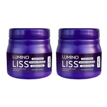 (2pcs) 1-3x Lumino-Liss Straightening Cream Hair Straightening Treatment Cream