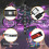72LED APP Remote Motorcycle Atmosphere Light Decorative Ambient Neon Light Strip 12V for 2