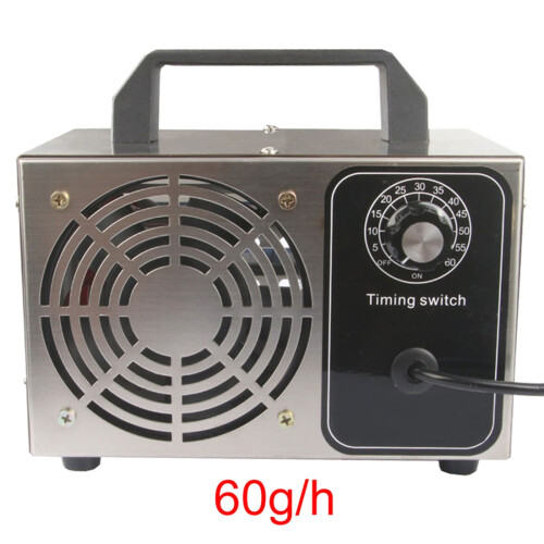 60g/H Generator Portable Ozonizer Cleaner Sterilizer Treatment Removal Formaldehyde Machine EU Plug 1