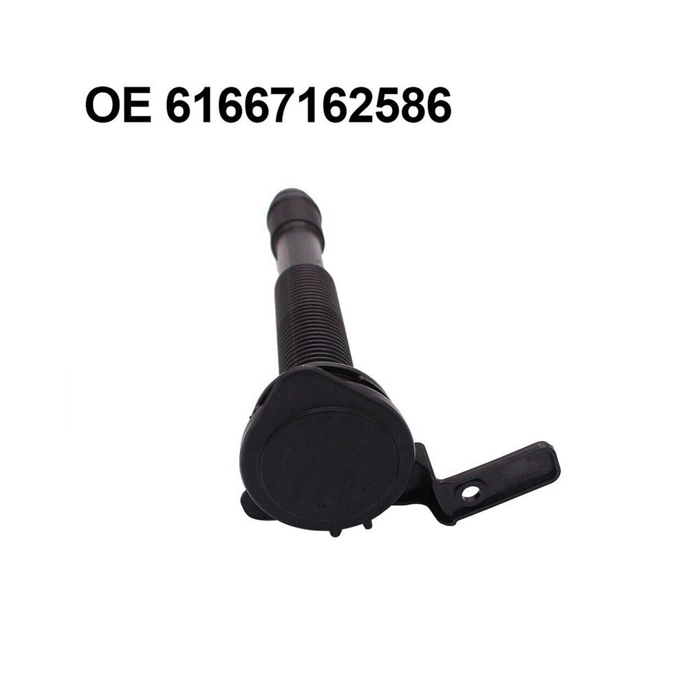 2X Windshield Wiper Washer Filler Pipe Hose Tube For X5 E70 X6 E71 61667162586 New Black 4713060462447