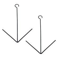 Hanging Iron Hook Feeder Large Capacity Easy-black circleHook