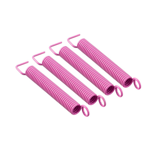 4 Pack Professional Quiet Tremolo Spring Easy Installation-Pink