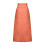 Womens Button Front Flowy Maxi Skirt A Line Skirts-orangered L 5