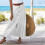 Womens Button Front Flowy Maxi Skirt A Line Skirts-orangered L 7
