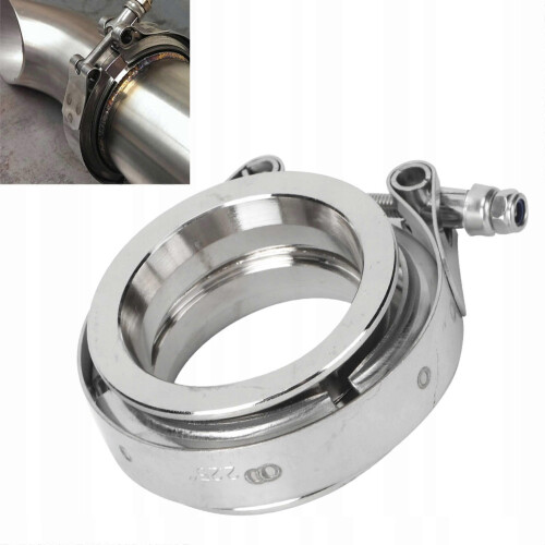 V-bånd Pro 76 mm (3 tommer): 2 flanger + klemmer_M 1