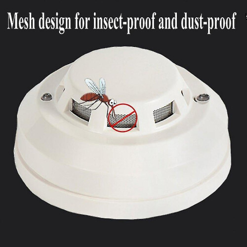 Wired Smoke Alarm Dc12v/24v Networking Smoking Detector Switch Fire Alarms Detectors Sensor-B 2