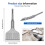 SDS  Hammer Drill Tile Chisel - Carbide Alloy for Efficient Tile Removal 6