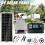 200W Solar Panel Kit 12V to 220V Battery Charger with 100A 3