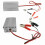 200W Solar Panel Kit 12V to 220V Battery Charger with 100A 4