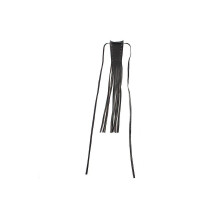 Compatible con fundas de palanca de freno de cuero PU negro para motocicleta, flecos de embrague para motociclista, borlas compatibles con