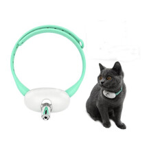 Collar de juguete para gatos, collar interactivo para mascotas con ángulo ajustable, juguete recargable para mascotas de interior.