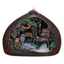 Listening to the Rain Halfway Backflow Burners Ceramics Home Decor Ornaments Sandalwood Holders