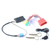 Car Microphone 5.0 AUX Handsfree 8 Pin Adapter A2DP Music Audio Cable for A3 8L 8P A4 A6 4B A8 B5 B6